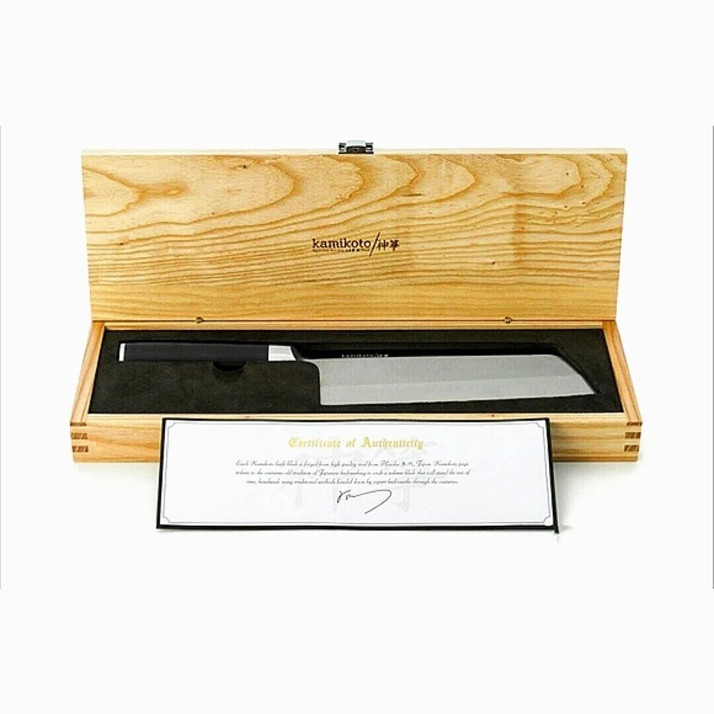Professional Grilling BBQ Meat Cleaver Kamikoto Chuka Certificate Authenticity